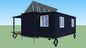 Σύγχρονο σπίτι Νέα Ζηλανδία, εκτάσιμο μικροσκοπικό σπίτι εμπορευματοκιβωτίων με από το ηλιακό σύστημα πλέγματος